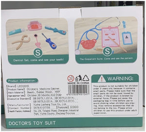 Wooden Medicine Cabinet First Aid Kit - MyLittleTales