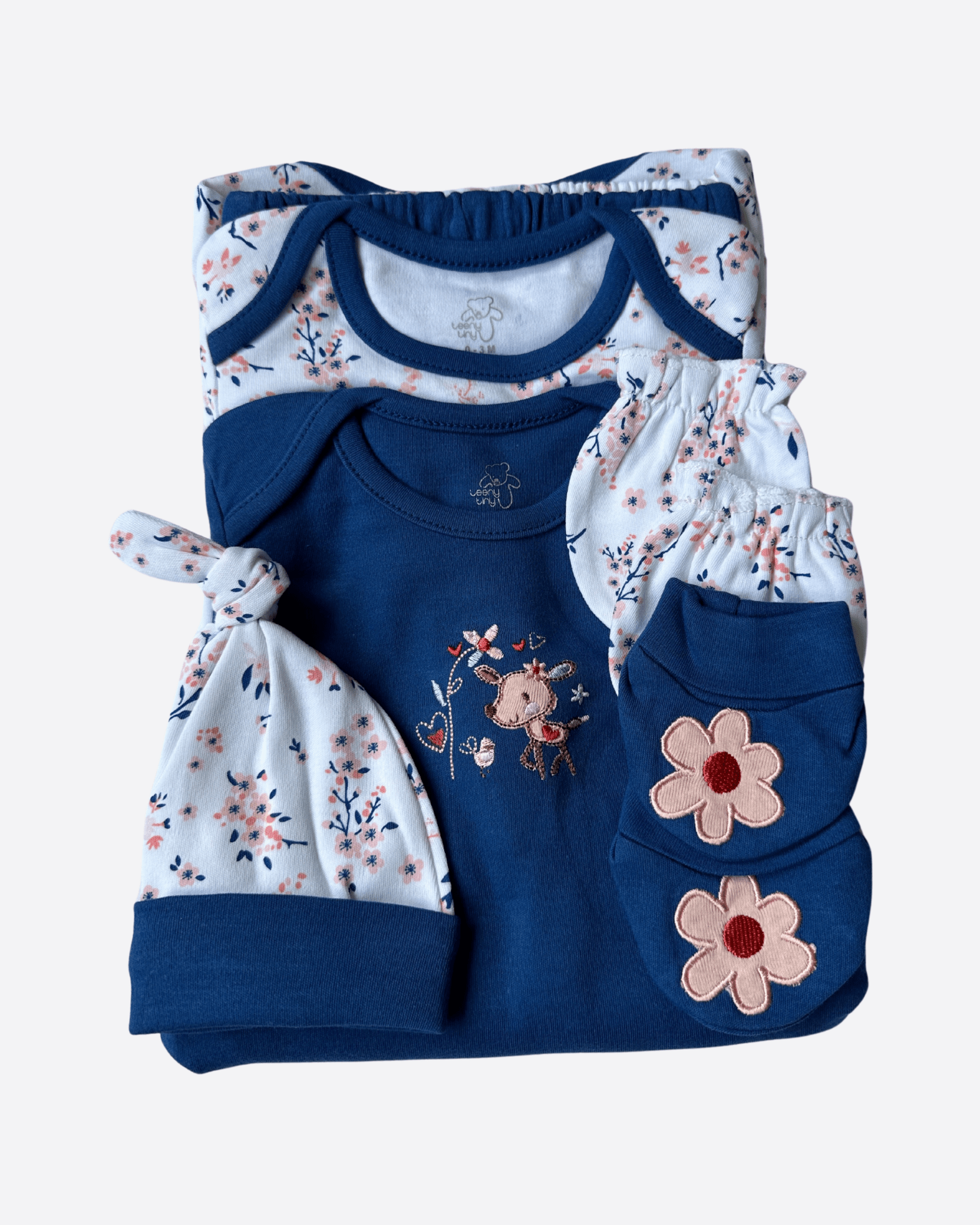 Baby toddlerOutfits 8 - Piece Baby Clothing Set – Themed Outfits for Newborn Boys (0–6 Months)(Multiple Designs) - Tynee Tots