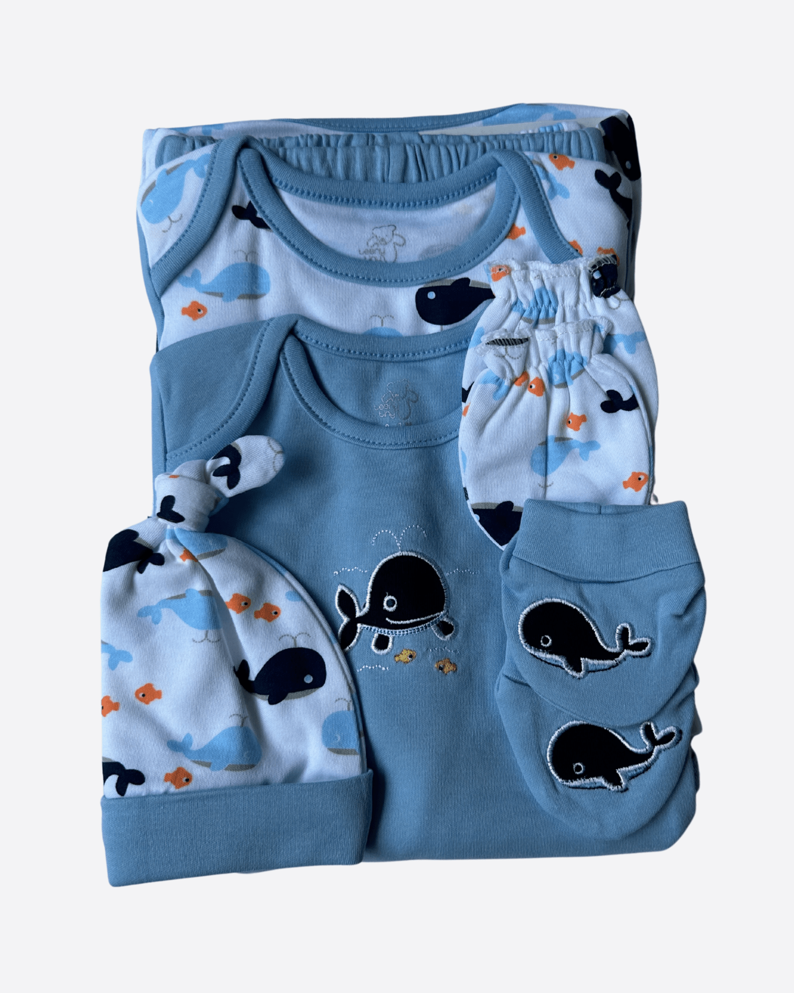 Baby toddlerOutfits 8 - Piece Baby Clothing Set – Themed Outfits for Newborn Boys (0–6 Months)(Multiple Designs) - Tynee Tots