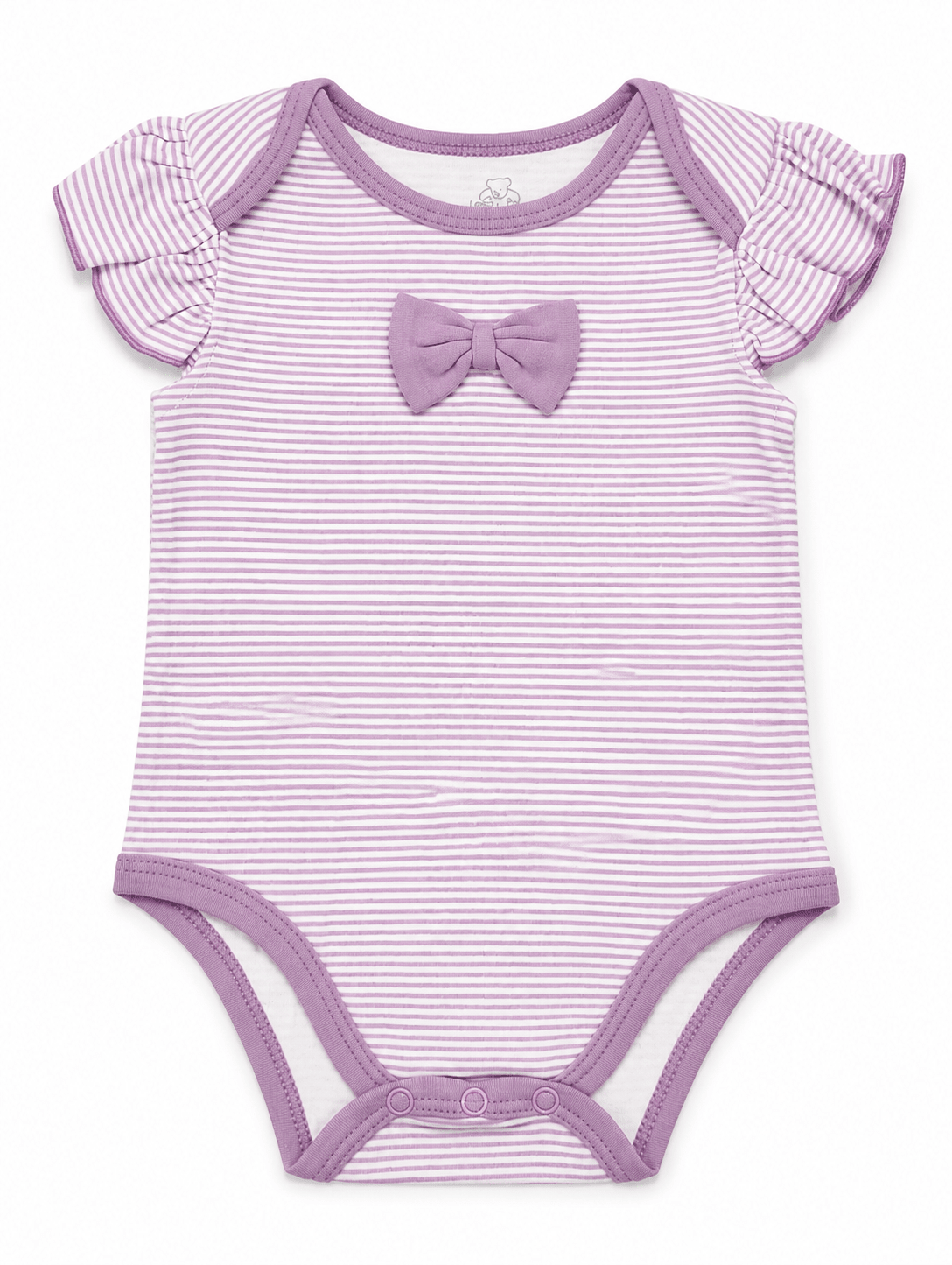 Bow Strip Baby Romper - Tynee Tots