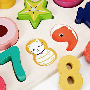 Rainbow Fruit Logarithmic Board - MyLittleTales