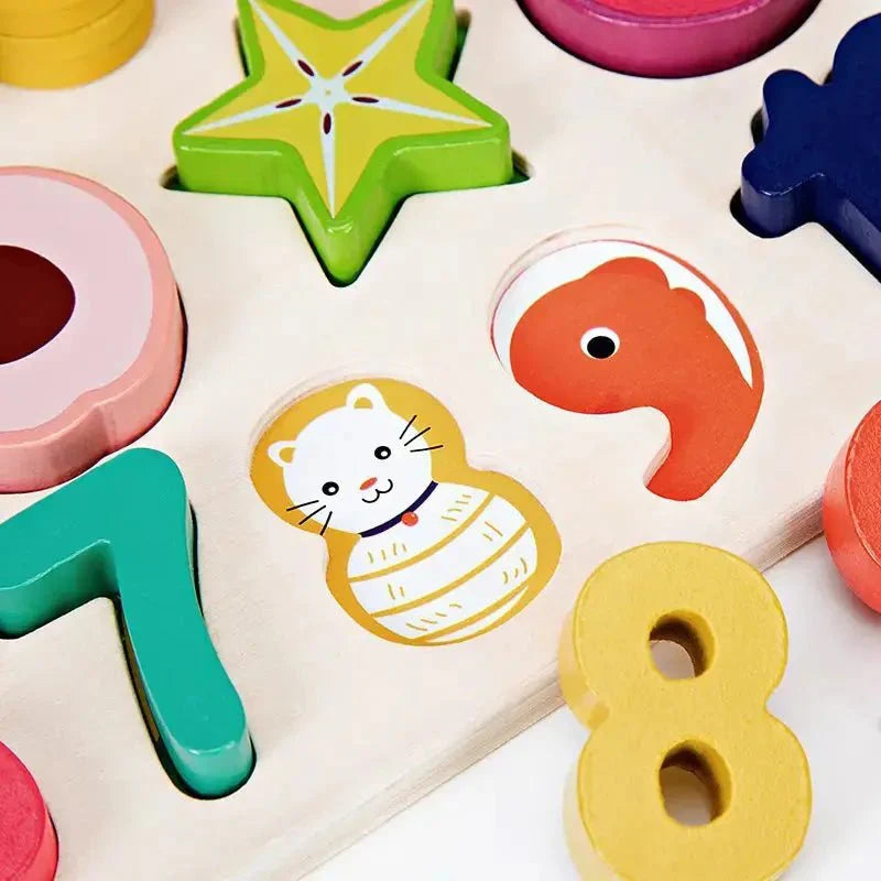 Rainbow Fruit Logarithmic Board - MyLittleTales