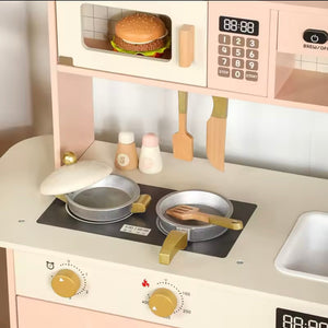 Wooden Kitchen Toy - MyLittleTales