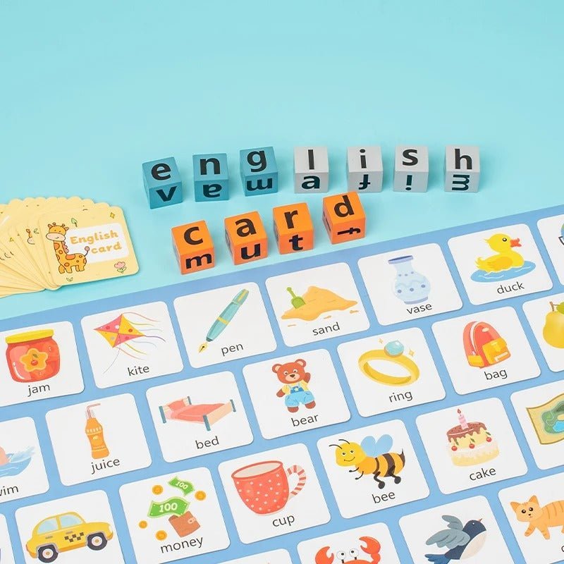 Wooden Spelling Game Montessori - MyLittleTales